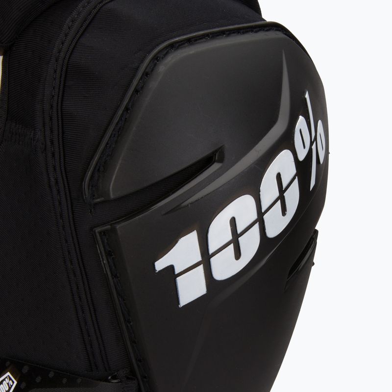 Protector de genunchi pentru biciclete 100% Fortis Knee negru 70007-00002 4