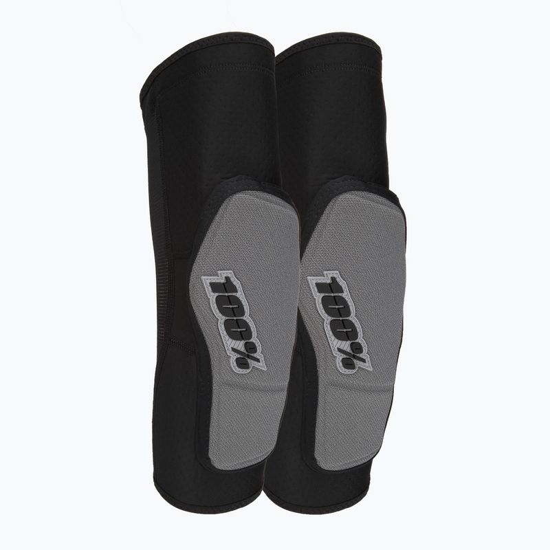 Apărători de cot pentru bicicletă 100% Ridecamp Elbow negru-gri 70000-00002