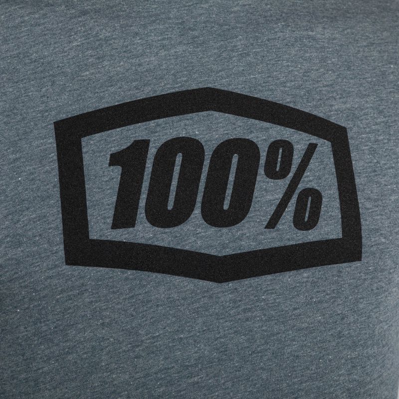 Tricou de ciclism pentru bărbați 100% Icon Tee gri 20000-00028 3