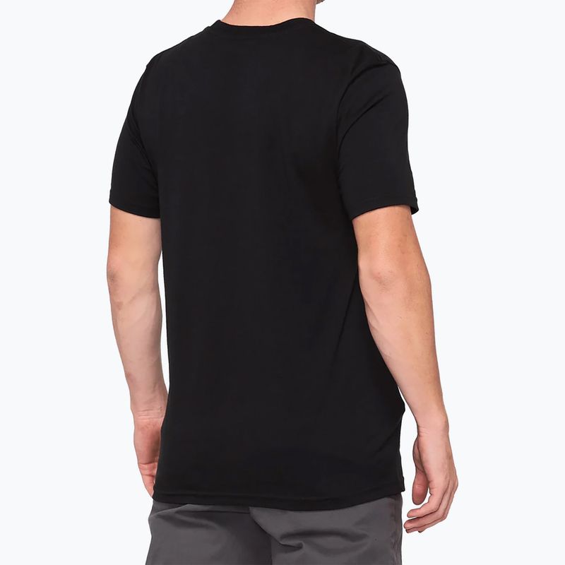 Tricou pentru bărbați 100% Classic black 2