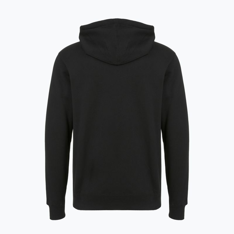 Bluză pentru bărbați 100% Official Zip Hoodie Fleece black 4