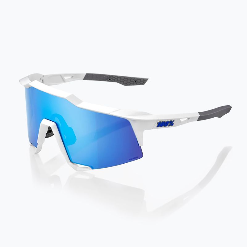 Ochelari de soare 100% Speedcraft matte white/hiper blue multilayer mirror