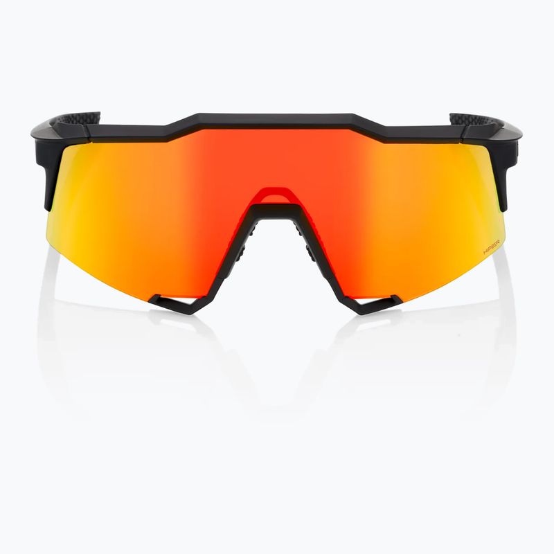 Ochelari de protecție pentru ciclism 100% Speedcratf Soft tact negru/roșu ultra-rosu oglindă multistrat 60007-00008 8