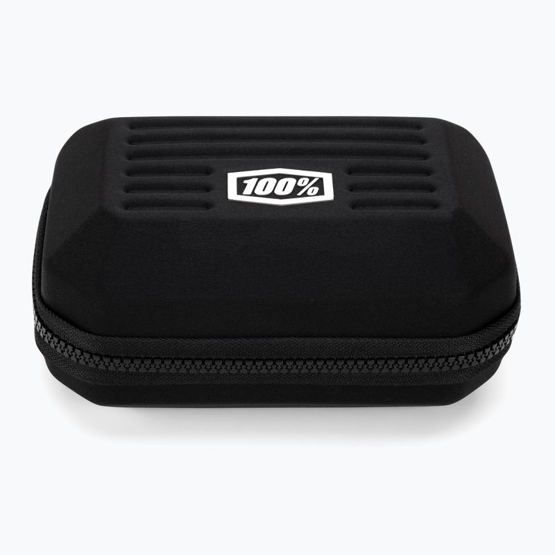 Ochelari de ciclism 100% Speedtrap soft tact negru/roșu cu oglindă multistrat 60012-00004 6