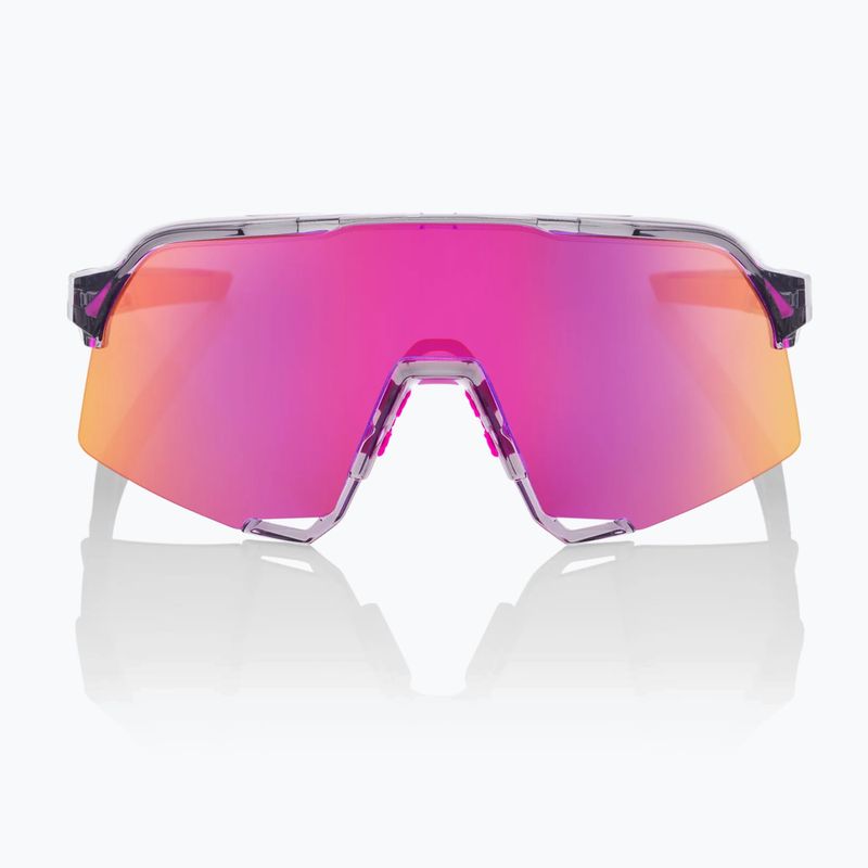 Ochelari de soare 100% S3 polished translucent/purple multilayer mirror 3