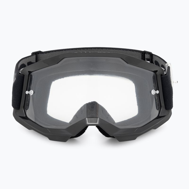 Ochelari de ciclism pentru copii 100% Strata 2 Junior black/clear 2