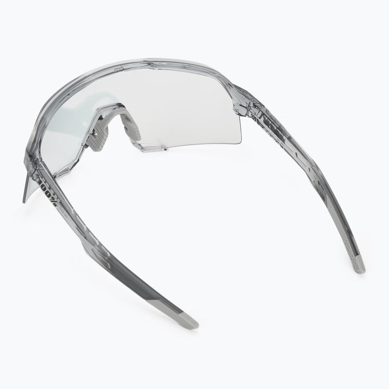 Ochelari de soare 100% S3 polished translucent grey/rose gold mirror photochrom 2