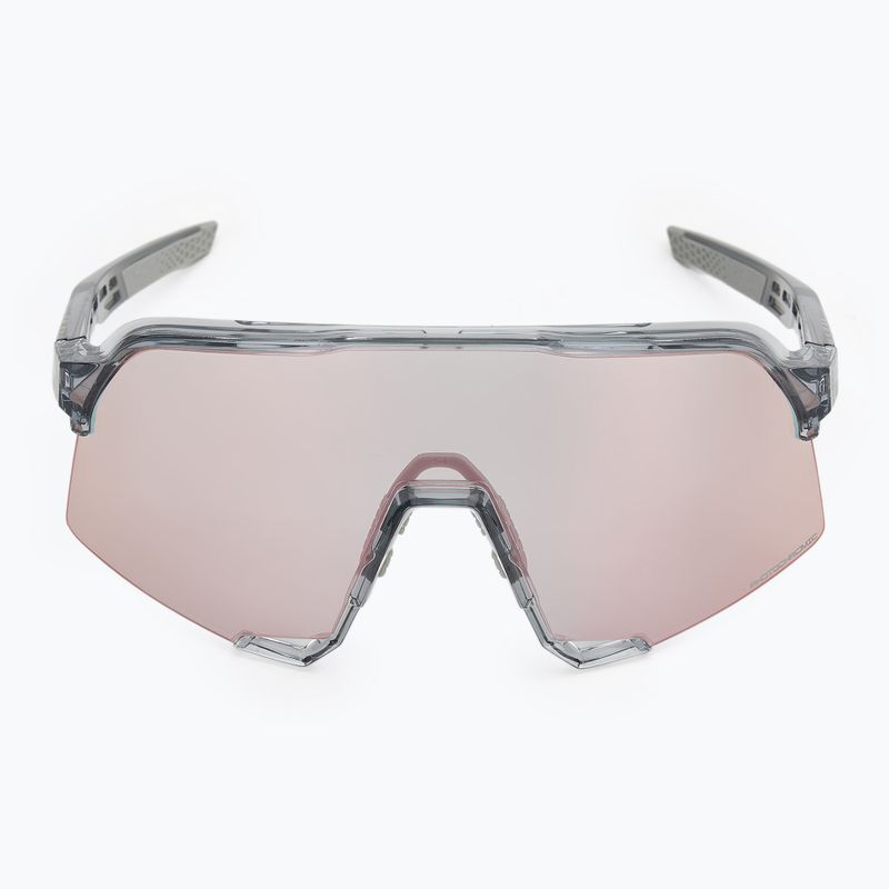 Ochelari de soare 100% S3 polished translucent grey/rose gold mirror photochrom 6