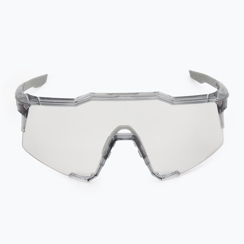 Ochelari de soare 100% Speedcraft polished translucent grey/rose gold mirror photochrom 3