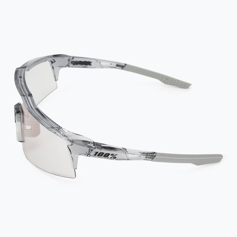 Ochelari de soare 100% Speedcraft SL polished translucent grey/rose gold mirr photochr 4
