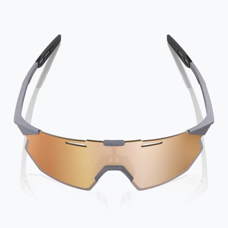 Ochelari de soare 100% Hypercraft SQ soft tact grey/hiper copper mirror 4