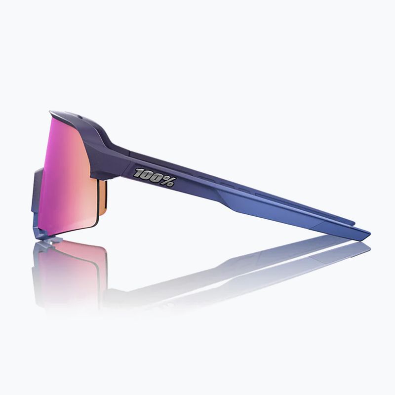 Ochelari de soare 100% S3 satin storm metallic/purple mirror 2