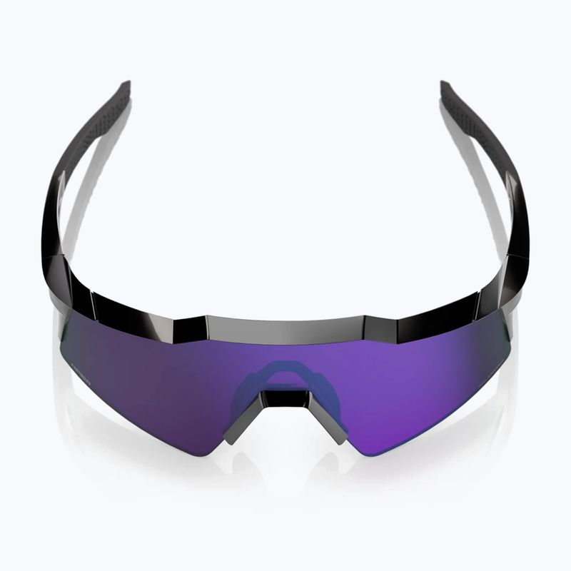 Ochelari de soare 100% Speedcraft SL polished black/hiper polarized lavender mirror 3