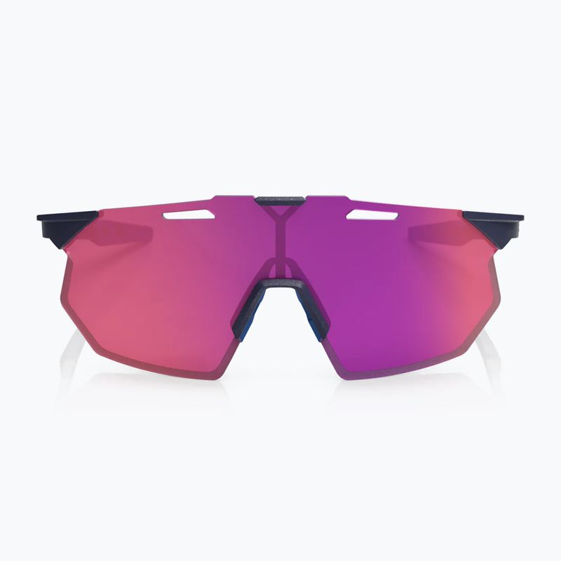 Ochelari de soare 100% Hypercraft SQ satin storm metallic/purple mirror 4
