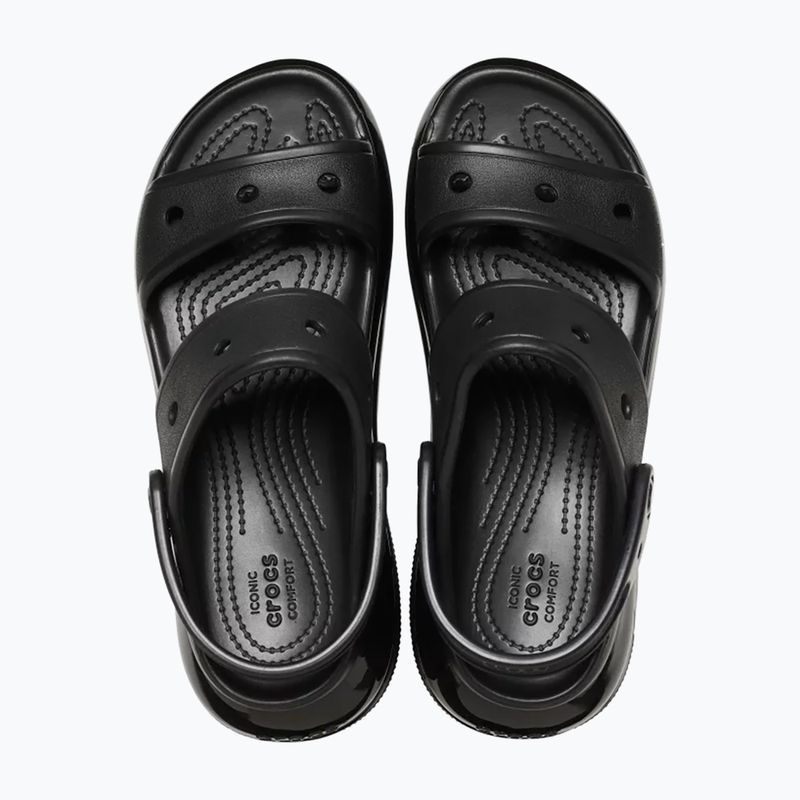 Sandale pentru femei Crocs Mega Crush black 4