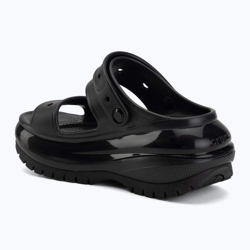 Sandale pentru femei Crocs Mega Crush black 4