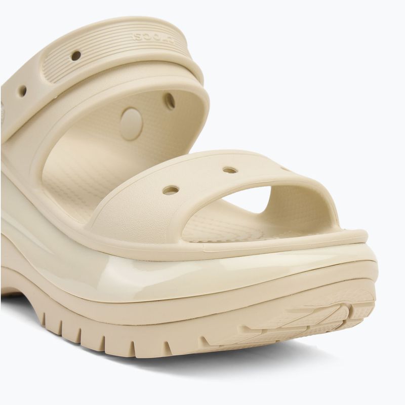 Sandale pentru femei Crocs Mega Crush bone 8