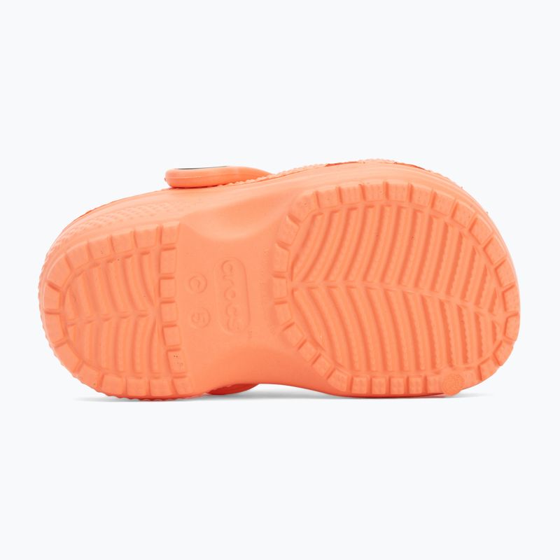 Papuci pentru copii Crocs Classic Clog Toddler papaya 5