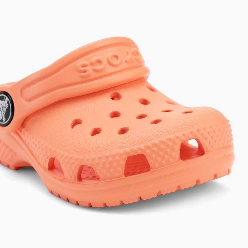 Papuci pentru copii Crocs Classic Clog Toddler papaya 8