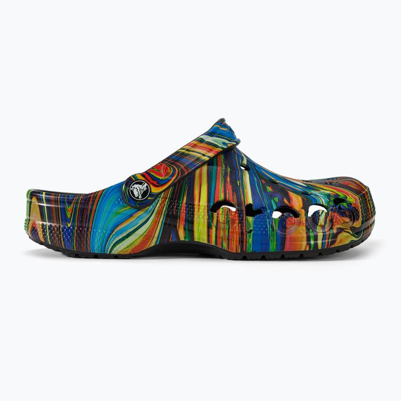 Papuci pentru femei Crocs Baya Seasonal Printed Clog black/multi 3