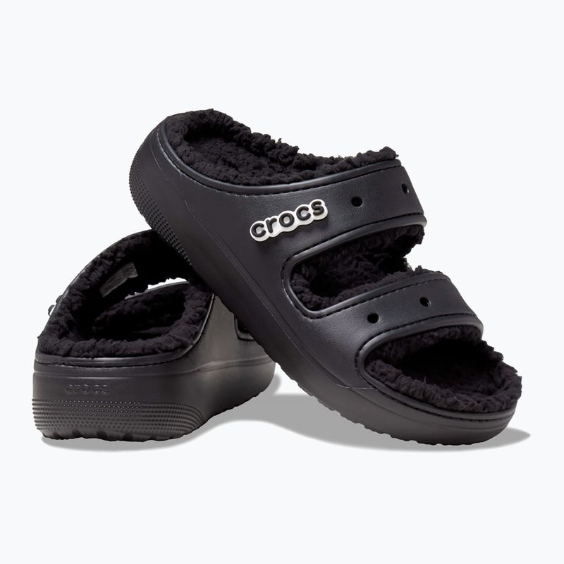 Papuci Crocs Classic Cozzzy Sandal black/black 13