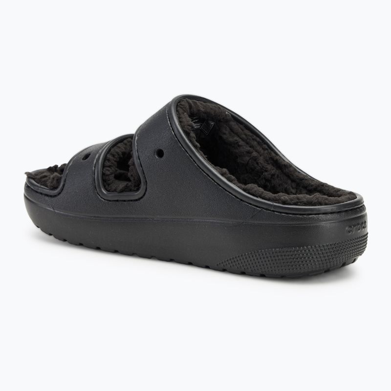 Papuci Crocs Classic Cozzzy Sandal black/black 3