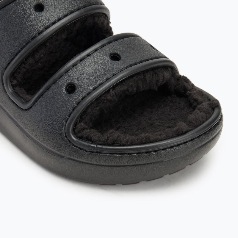 Papuci Crocs Classic Cozzzy Sandal black/black 7