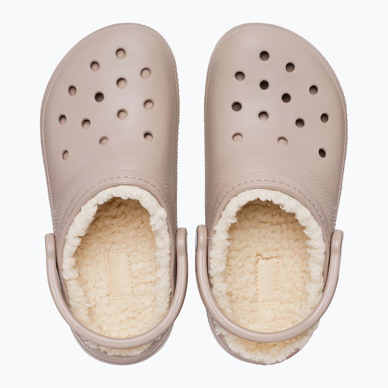 Papuci Crocs Classic Lined Clog mushroom/bone 13