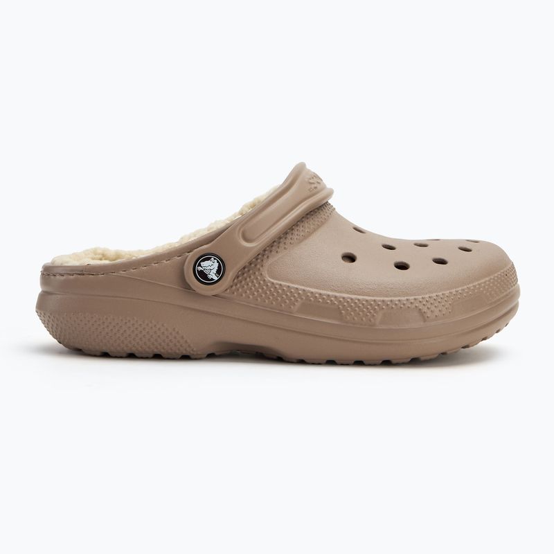 Papuci Crocs Classic Lined Clog mushroom/bone 3