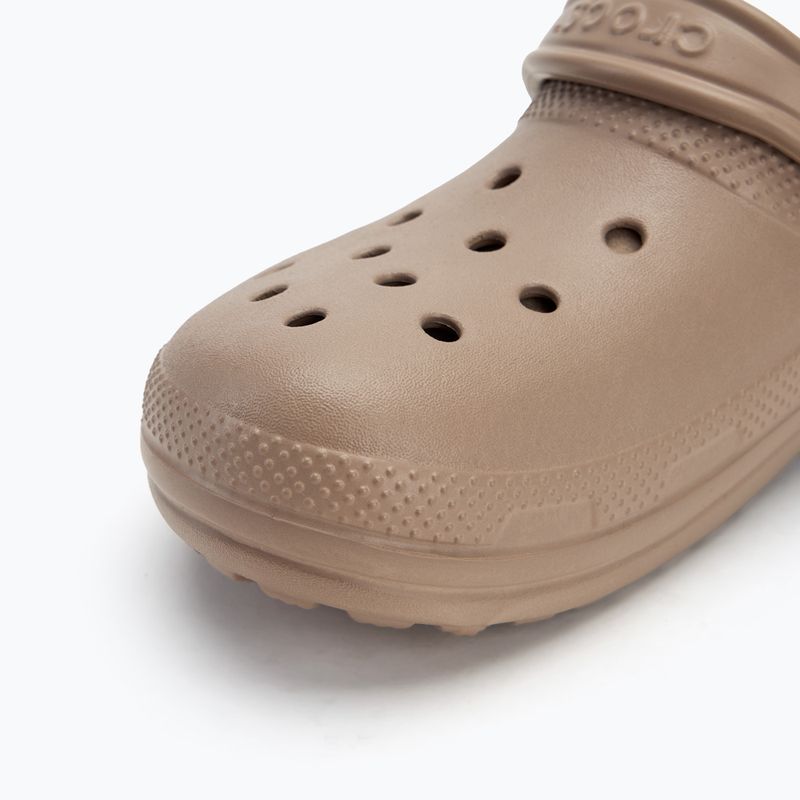 Papuci Crocs Classic Lined Clog mushroom/bone 8