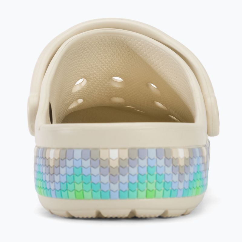 Papuci Crocs Bayaband Chevron Band Clog stucco/multi 7
