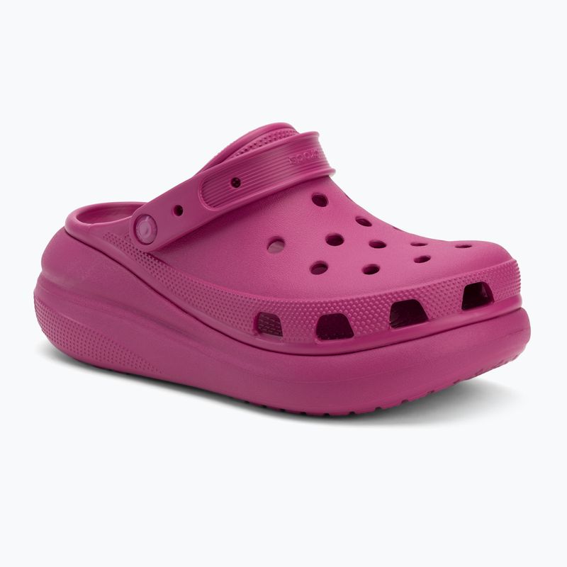 Papuci Crocs Classic Crush Clog fuchsia fun