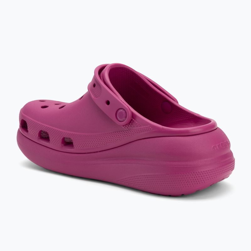 Papuci Crocs Classic Crush Clog fuchsia fun 4