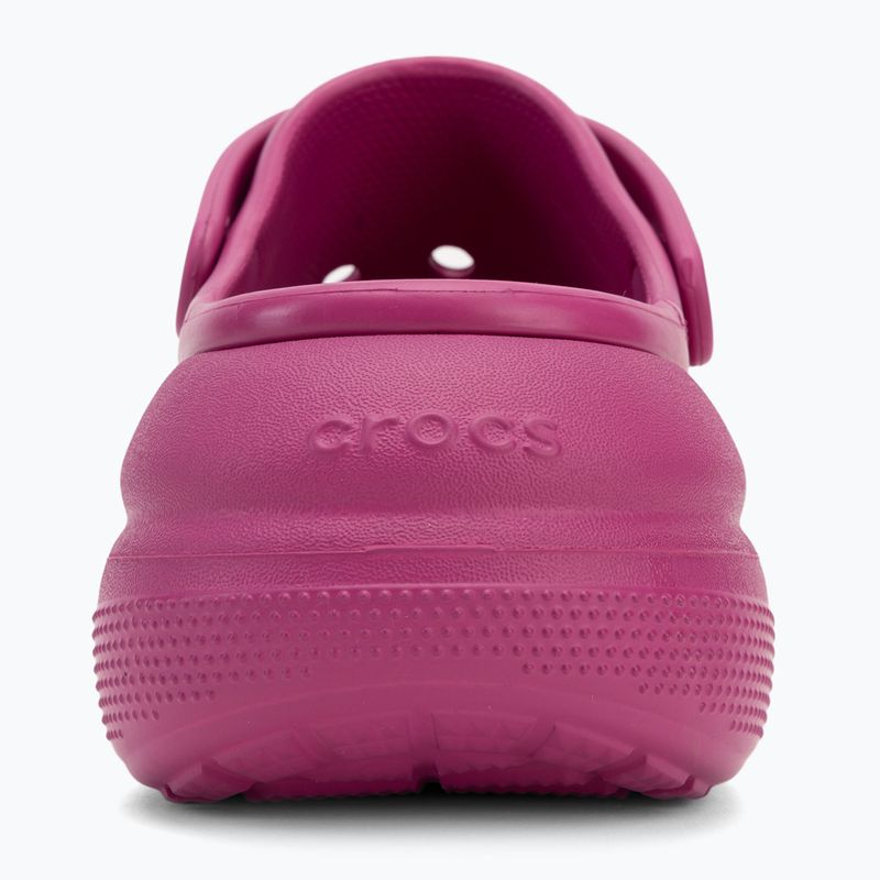Papuci Crocs Classic Crush Clog fuchsia fun 7