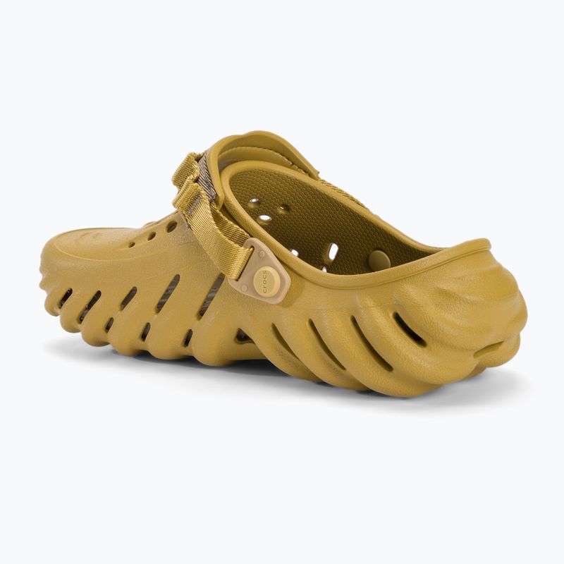 Papuci Crocs X-Echo Clog desert grass 4