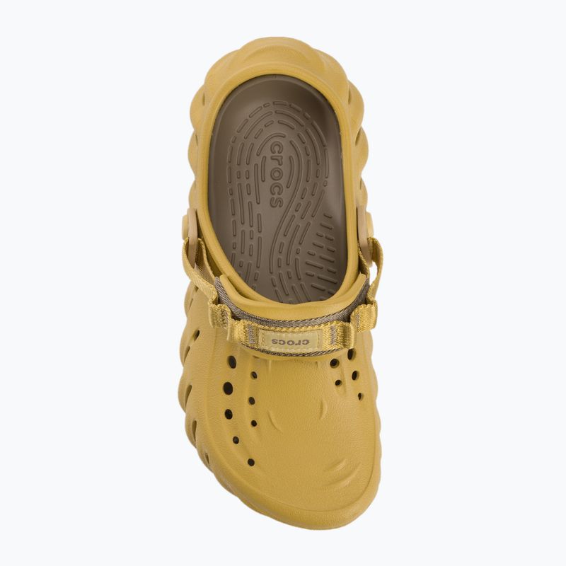 Papuci Crocs X-Echo Clog desert grass 6