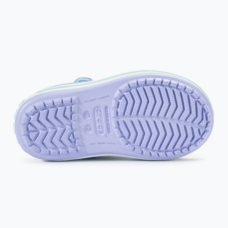 Sandale pentru copii Crocs Crocband Sandal Kids moon jelly 4