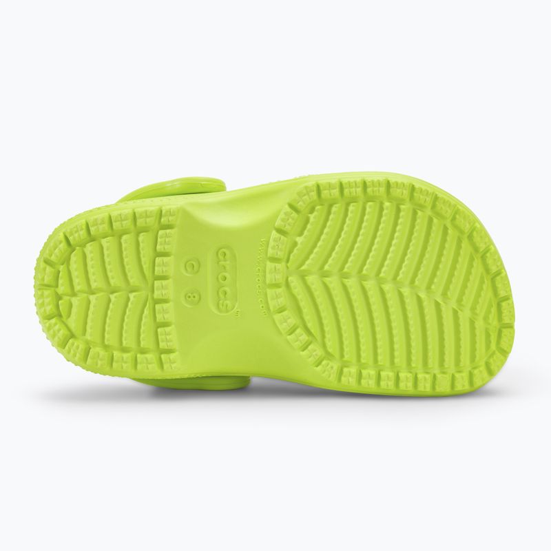 Crocs Classic Clog T limeade șlapi de copii pentru copii 5