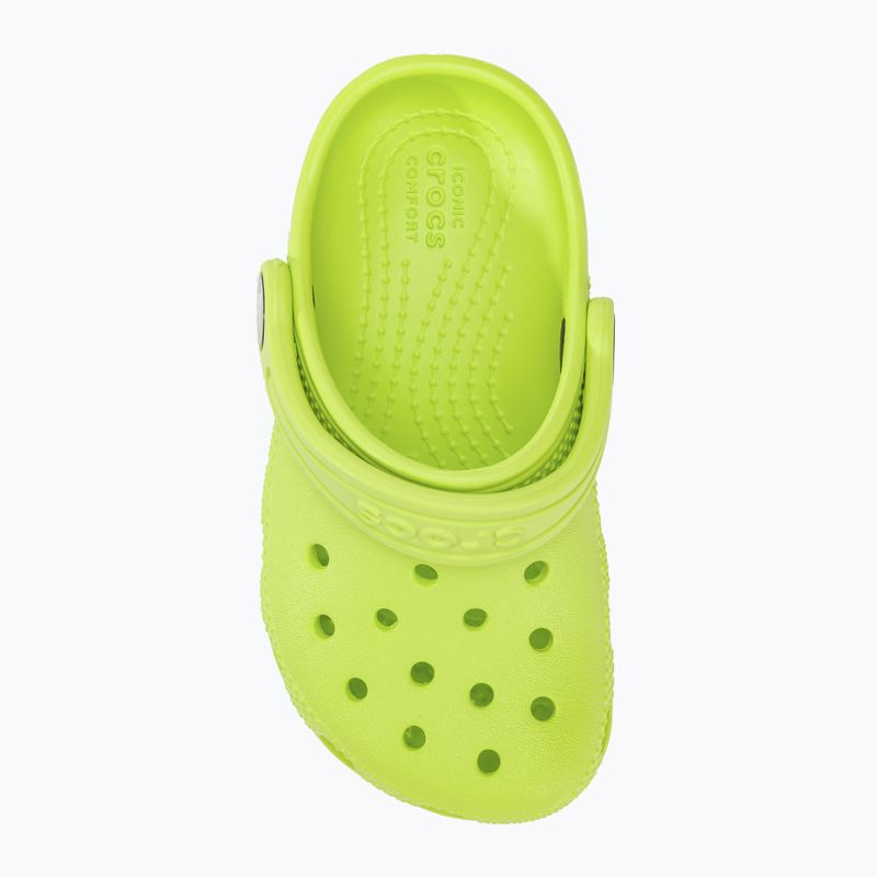 Crocs Classic Clog T limeade șlapi de copii pentru copii 6