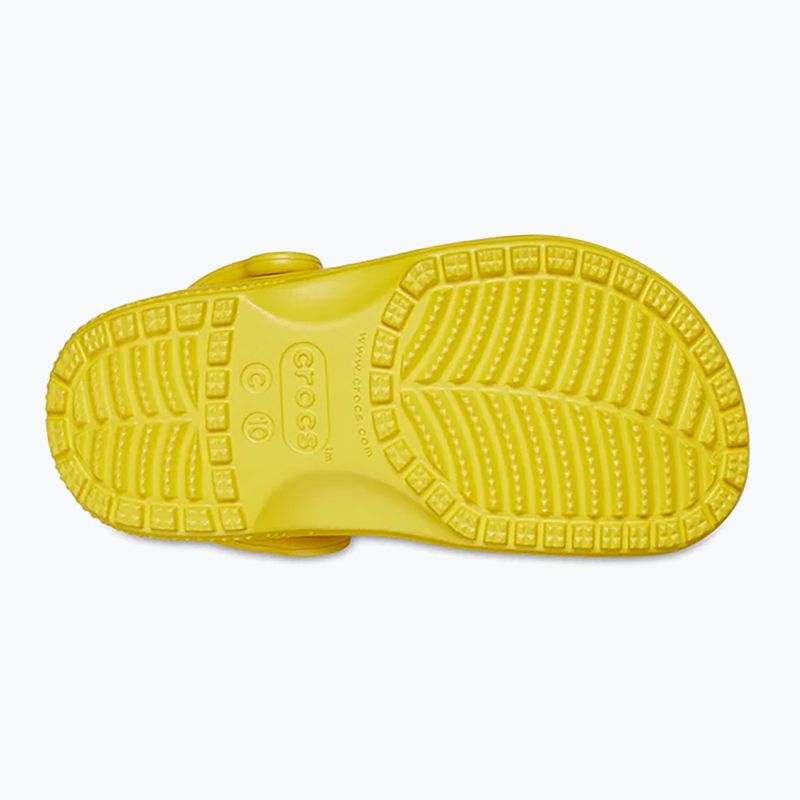 Papuci pentru copii Crocs Classic Clog Toddler sunflower 14