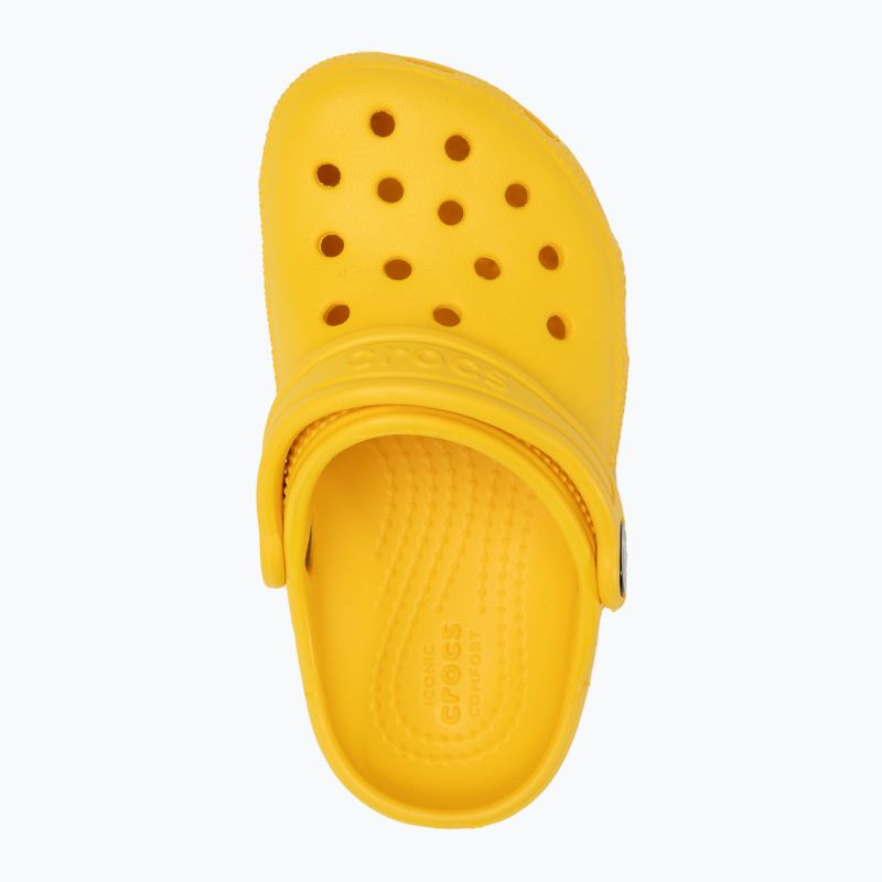 Papuci pentru copii Crocs Classic Clog Toddler sunflower 5