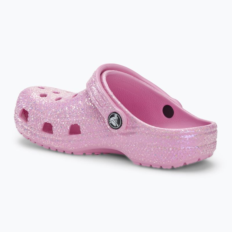 Crocs Classic Glitter Clog Flamingo pentru copii 4