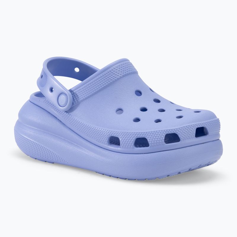 Papuci Crocs Classic Crush Clog moon jelly 2