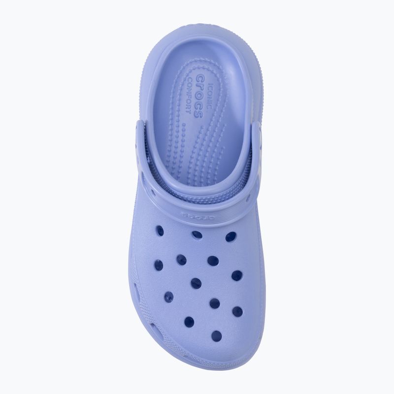 Papuci Crocs Classic Crush Clog moon jelly 6