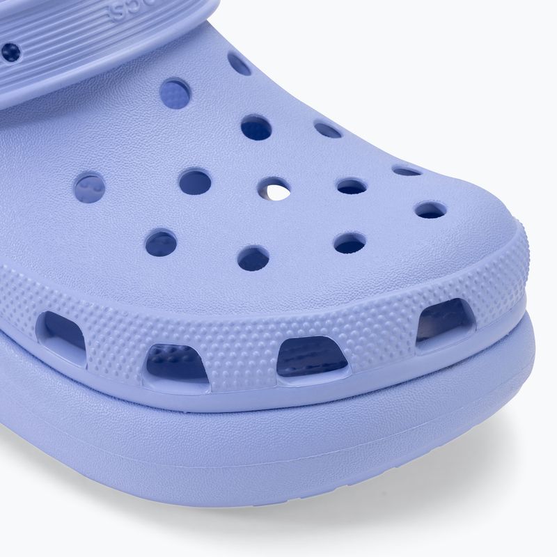 Papuci Crocs Classic Crush Clog moon jelly 8