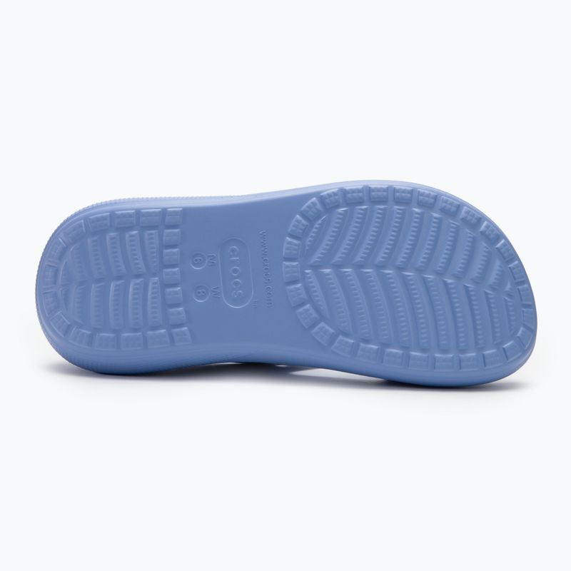 Papuci pentru femei Crocs Classic Crush Sandal moon jelly 4