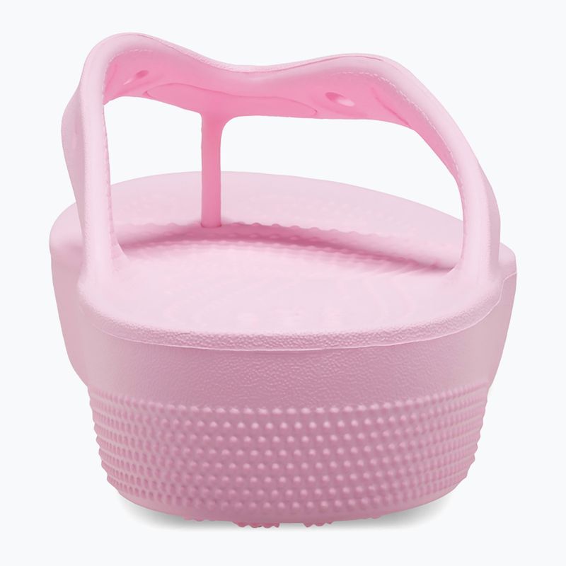Flip flop-uri Crocs Classic Platform flamingo pentru femei 10