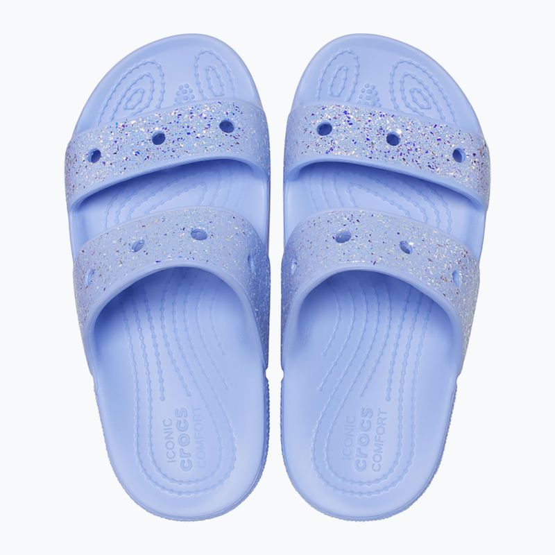 Crocs Classic Crocs Glitter moon jelly flip-flops pentru copii 11