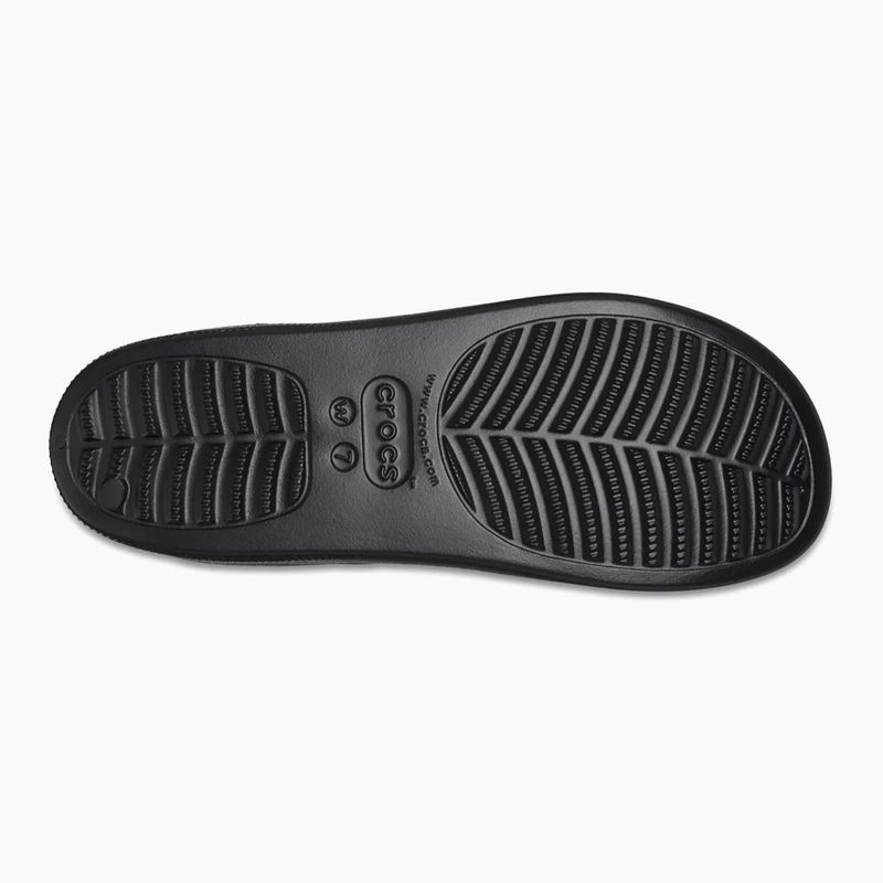Papuci pentru femei Crocs Classic Platform black 2