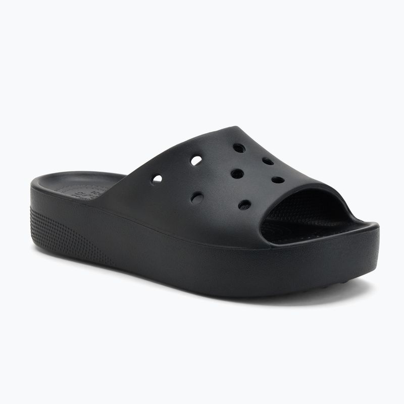 Papuci pentru femei Crocs Classic Platform black